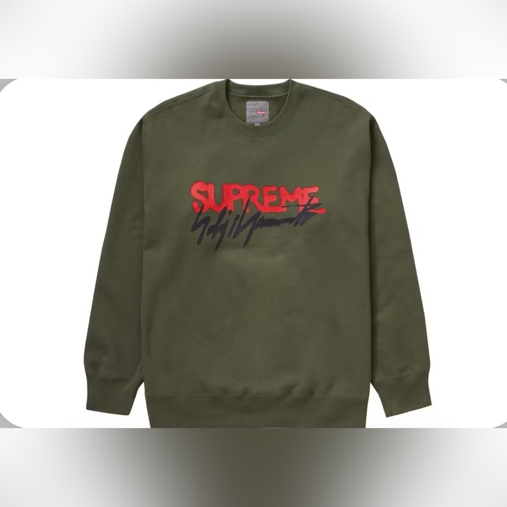 Supreme X Yohji Yamamoto Crewneck